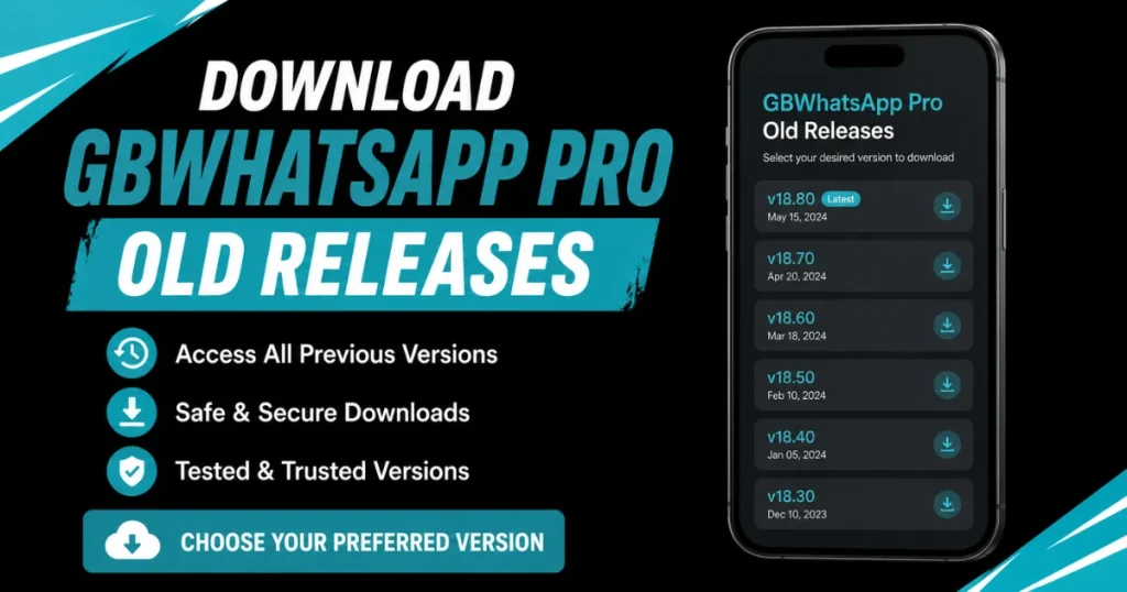 Download GB WhatsApp Pro Old Releases