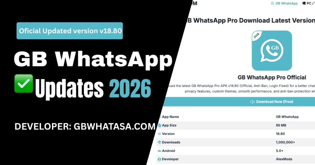 GB WhatsApp Pro Updates 2026