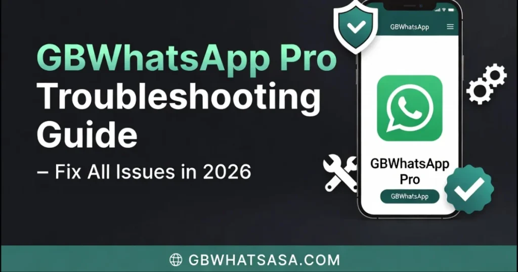 Troubleshooting Guide GB WhatsApp Pro 2026